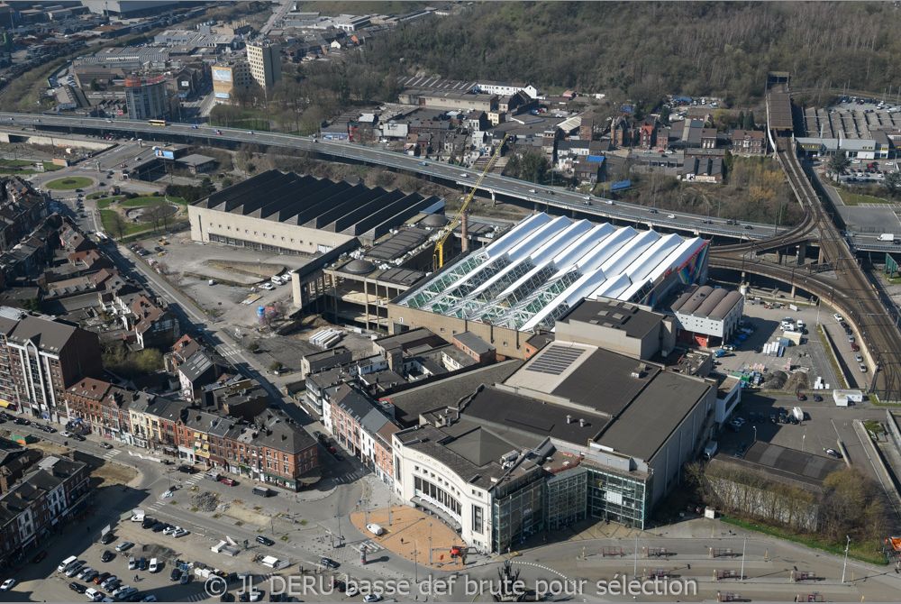 Charleroi
rénovation du Palais des Expositions